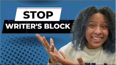 Writing Strategies for Graduate Student Struggling With Writers Block!