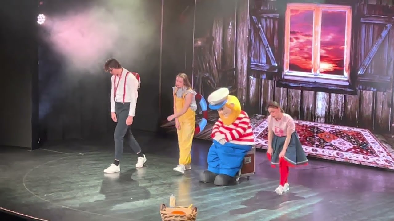 Kaptein kid på. Kil båten