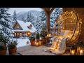 Peaceful Winter Night ❄️ Soft Piano Music 🌙 Cozy Ambience for Deep Focus & Relaxation