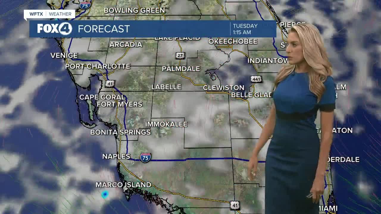 FORECAST: Scattered showers and storms throughout today - YouTube