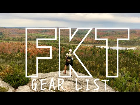 My 7.9lb FKT unsupported gear list (Superior Hiking Trail)