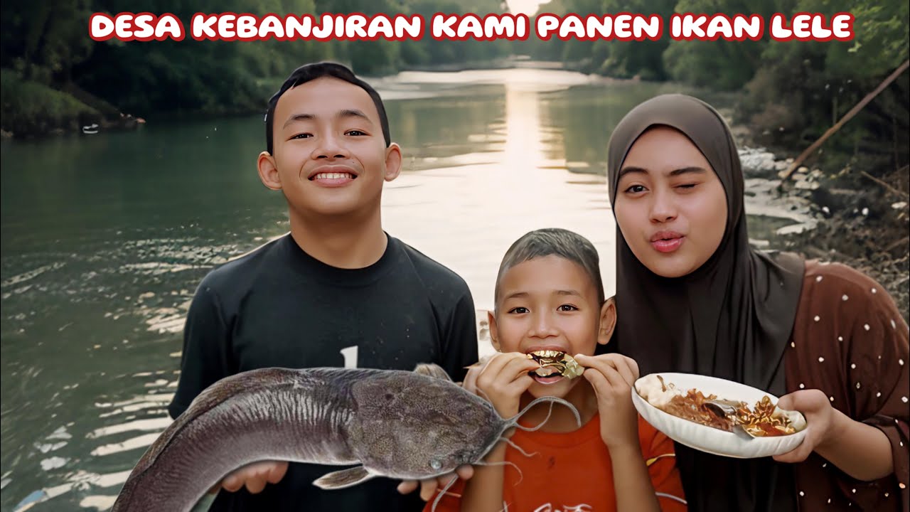 GOKIL‼️BERKALI KALI STRIKE IKAN LELE DAN LANGSUNG KAMI OLAH