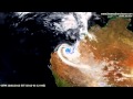 Tropical Cyclone Heidi HD Satellite & Radar Timelapse (First Update)