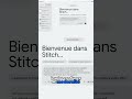 Utiliser Google Stitch pour créer un site web moderne en moins de 60 secondes 🤩 #ia #shorts
