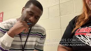 Social Studies Coaching Task Alignment