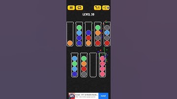 Ball sort puzzle level 30