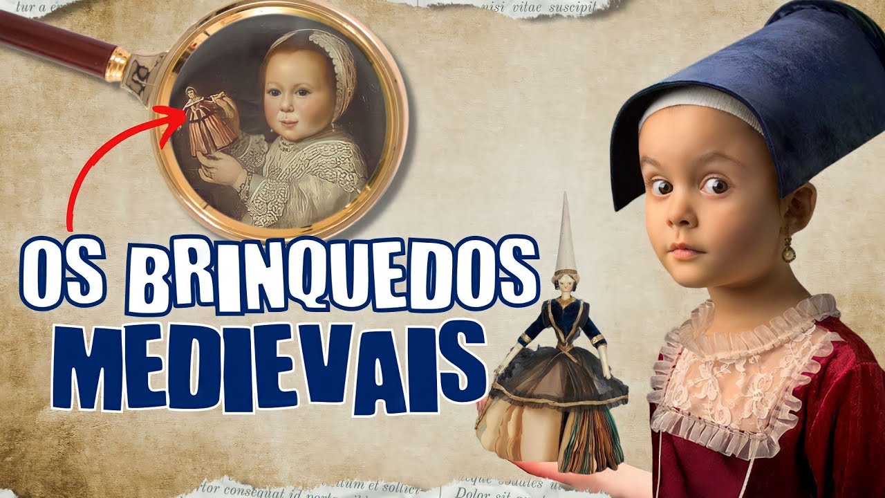 COMO ERAM AS BRINCADEIRAS E BRINQUEDOS DA IDADE MÉDIA - YouTube