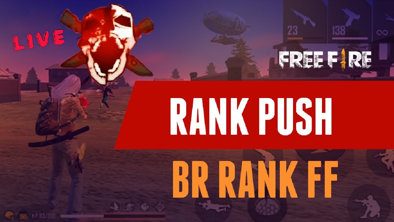 FREE FIRE LIVE RANK PUSH WITH FRIENDS DAY-7 - YouTube