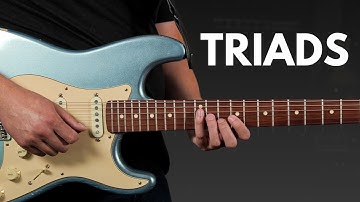 Start Practicing Triads EVERY DAY Like THIS to SKYROCKET Your Guitar Playing