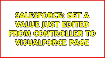 Salesforce: Get a value just edited from controller to Visualforce page