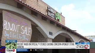 Enterprise store among those raided for drug paraphernalia