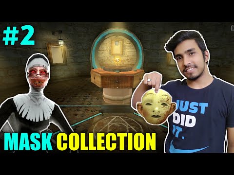 COLLECTING MASK PIECES | EVIL NUN HORROR GAMEPLAY #2