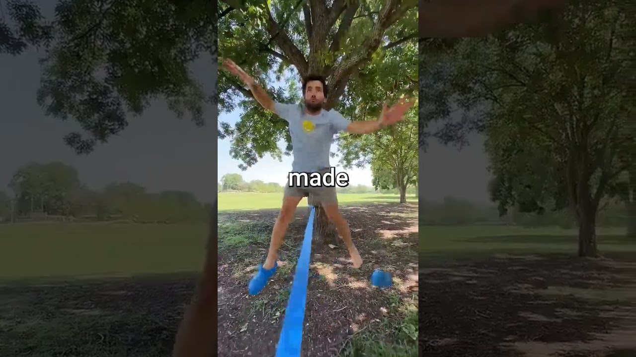 Slack Line Crossing with Crocs Do Not Try At Home #funny auf YouTube ansehen Slack Line Crossing with Crocs Do Not Try At Home #funny auf YouTube ansehen