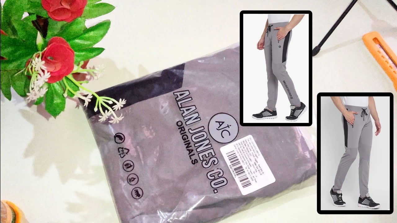 Alan Jones Clothing Men's Slim Fit Track Pant Men's Lower Visit