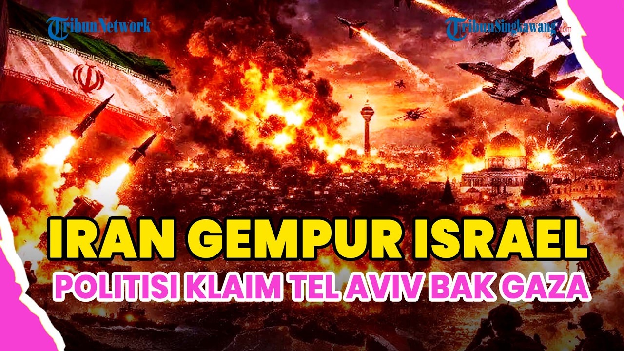 ®️🔴 UPDATE❗IRAN TEMBAKKAN LAGI HUJAN RUDAL KE ISRAEL, POLITISI INGGRIS KLAIM TEL AVIV HANCUR PARAH