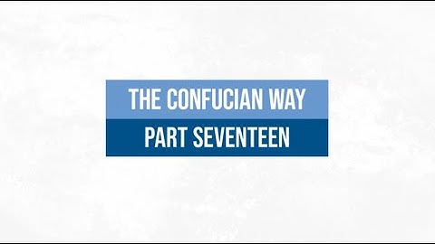 The Confucian Way 17: The rectification of names in the Xunzi