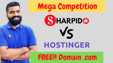 Sharpido - Cheapest Web Hosting with Free Domain | Hostinger V/S Sharpido.com | Shubham Ghasi