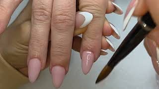 Tíos para aplicar Uñas Almendra #uñasalmendra #acrilycnails #nailart 