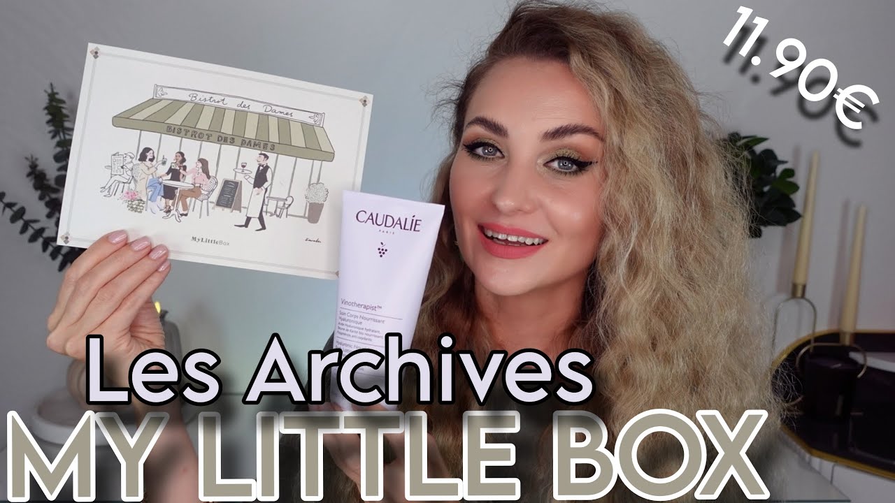 MY LITTLE BOX LES ARCHIVES UNBOXING | NUR 11.90€ BEZAHLT | FULL SIZE CAUDALÍE 😍