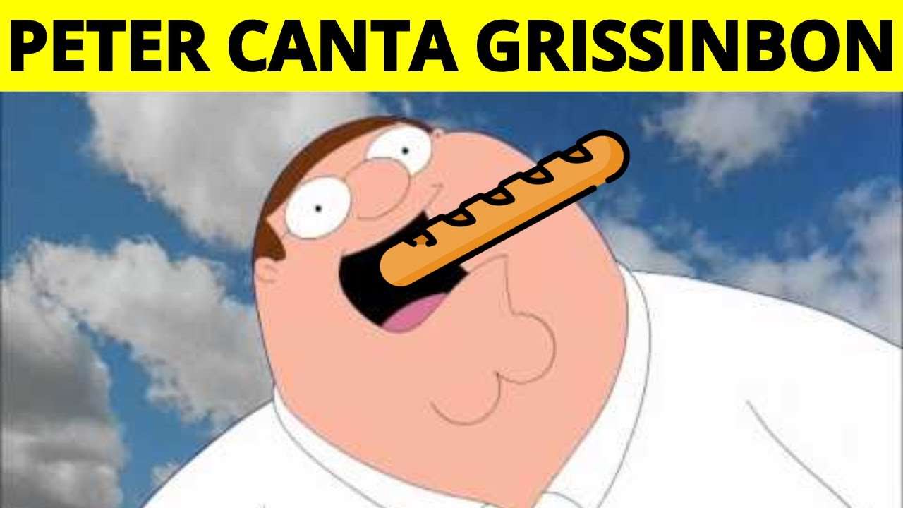Peter Griffin Canta GRISSINBON - COVER AI PETER GRIFFIN - YouTube