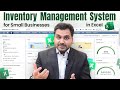 Inventory Management System for Small Businesses in Excel
