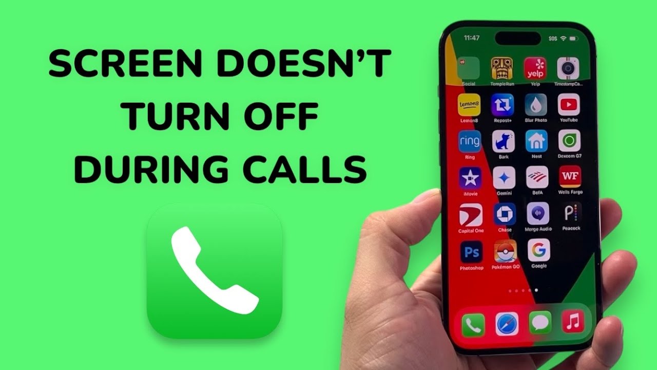 iPhone Screen Doesn’t Turn Off During Call (FIXED) - YouTube