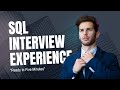 SQL INTERVIEW EXPERIENCE||FULLSTACK developer