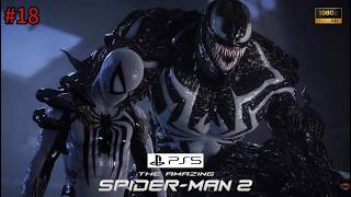 (PS5) spiderman 2 - Story end | Final fight with venom | Venoms last chapter #spiderman2 #18