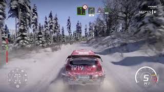 WRC 8 PS4 Rally Sweden Knon Reverse Citroen C3 WRC Dynamic Weather