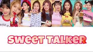 Video thumbnail of "TWICE SWEET TALKER 日本語訳"