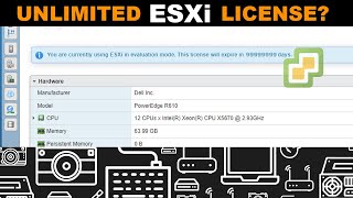 How To Make Your ESXi Evaluation License Unlimited | (Vmware ESXi 6.7)