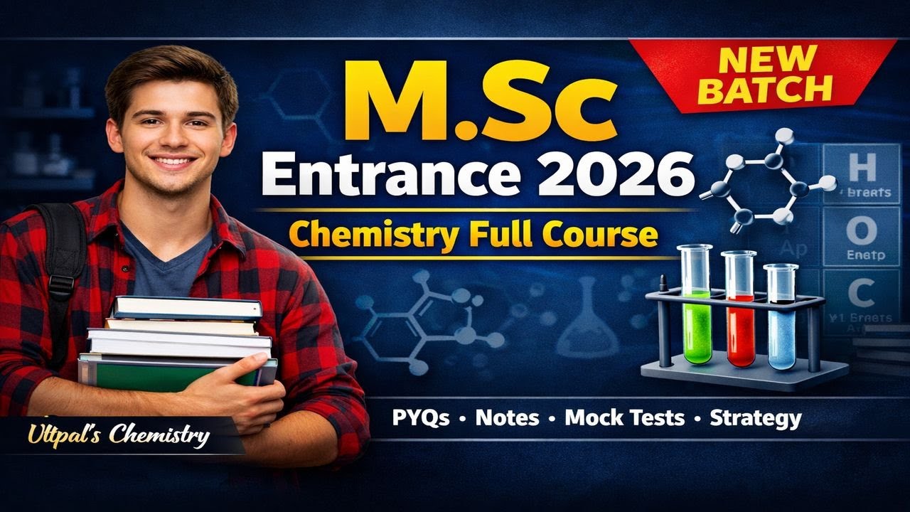 MSc Entrance Course 2026 