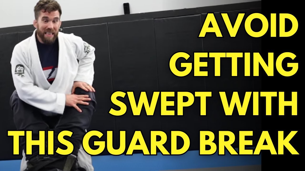 How To Break Closed Guard Without Getting Swept - YouTube