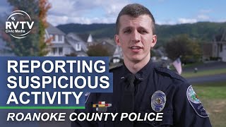 What Is Suspicious Activity?