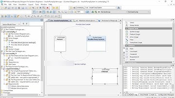 IBM Engineering Rhapsody Tip #105 - Simplification of SysML for early context analysis