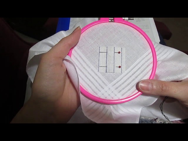 Tutorial - How to Cross Stitch with Waste Canvas 