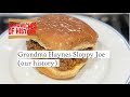 Grandma Haynes Sloppy Joe (our history) on Sandwiches of History