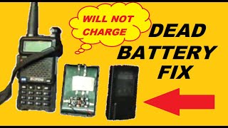 Baofeng UV-5R Battery Fix