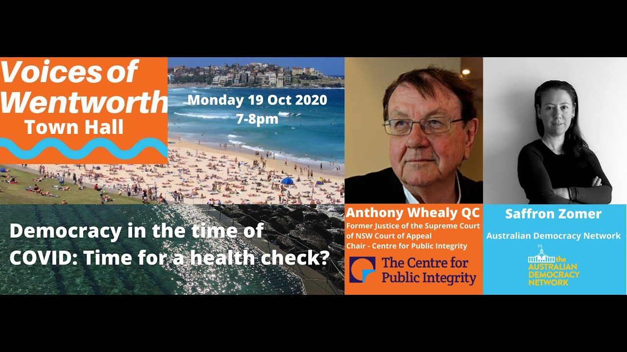Democracy in the Time of Covid: Time for a Health Check?