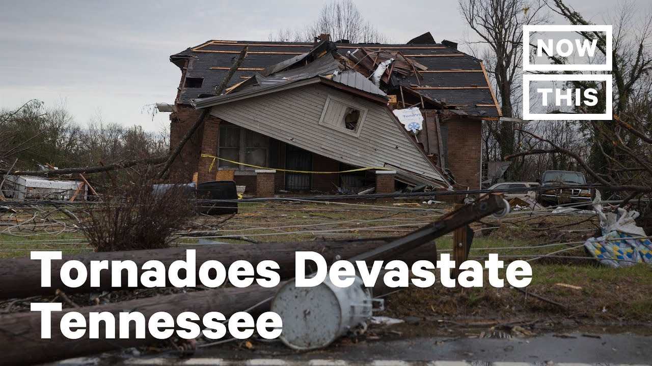 Massive Tornadoes Devastate Nashville, Tennessee NowThis YouTube