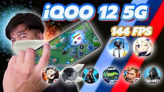 เทสเกม iQOO 12 5G | มือถือเล่นเกมที่ดีที่สุดกับราคาที่แสนถูก !!