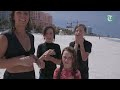 Beachgoers enjoy Clearwater Beach ahead of Hurricane Idalia