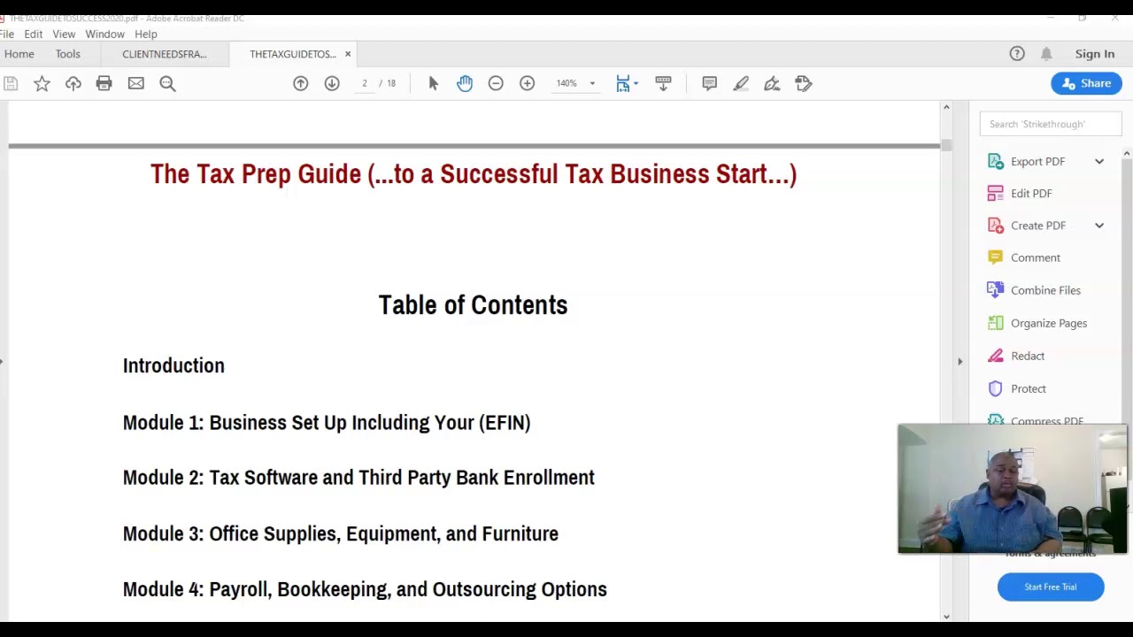 How To Start Your Own Tax Preparation Business For 2020 - YouTube
