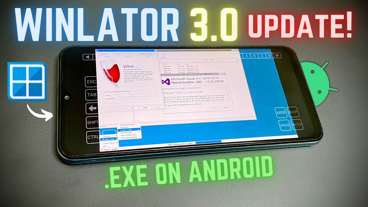 Play PC games on your Android phone for free using Winlator 2.0