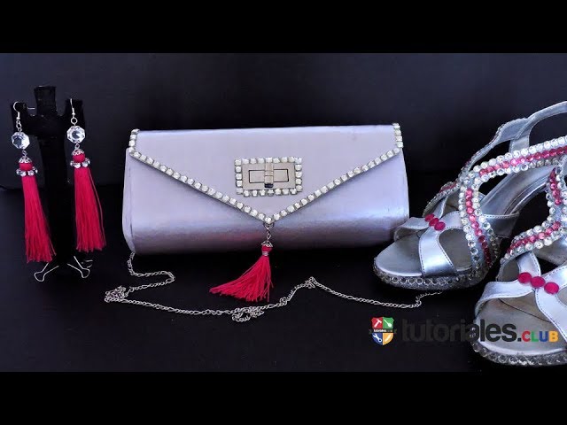 COMO HACER UNA CARTERA PARA FIESTA DE - YouTube