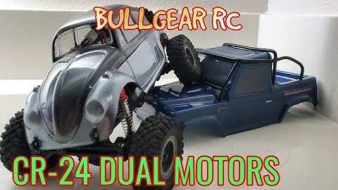 Hobby Plus CR24 Dual Motors Upgrade Mod Part 2