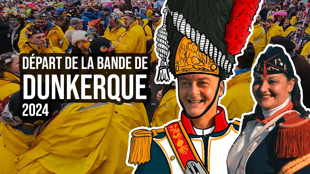 Coulisses du départ de la bande de DUNKERQUE