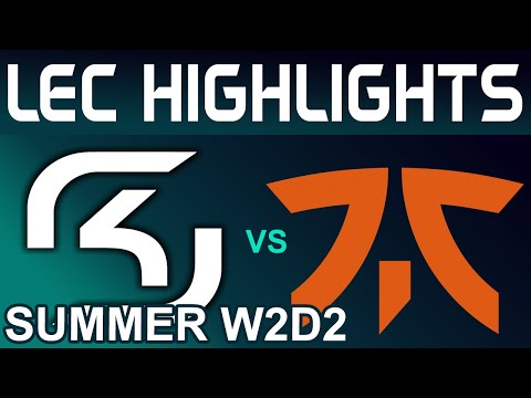 SK vs FNC Highlights LEC Summer 2024 SK Gaming vs Fnatic by Onivia