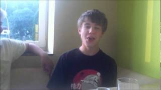 funny guy smelling pepper