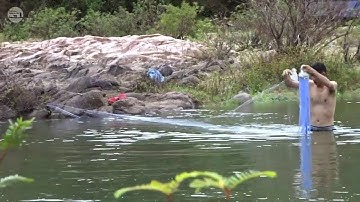 5Ngày 5Đêm Sống Bên Bờ Sông - Tập 3  Bữa Cơm Đầy Thịt Và Đào Giếng Lấy Nước